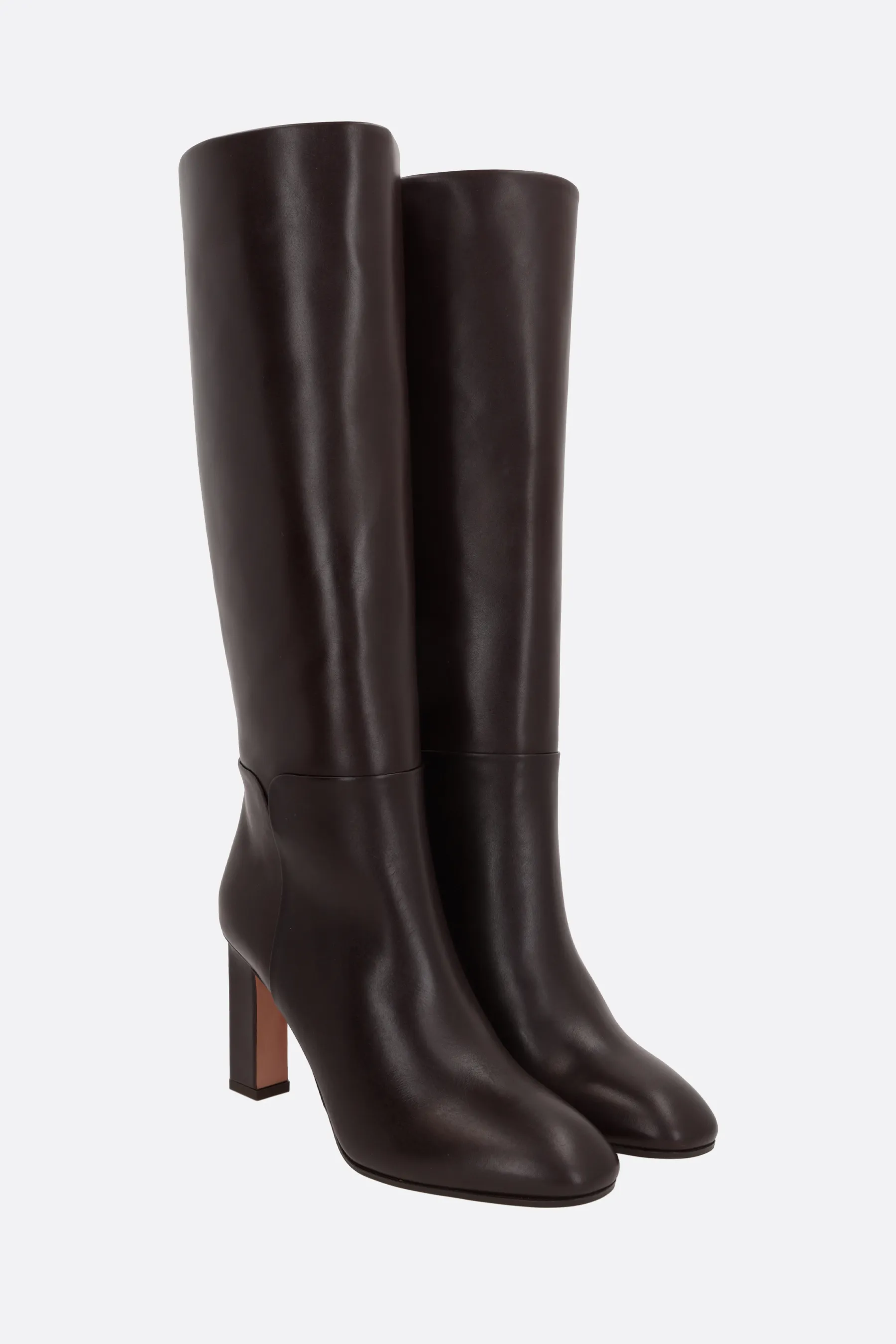  AQUAZZURA stivale Sellier in pelle lucida 