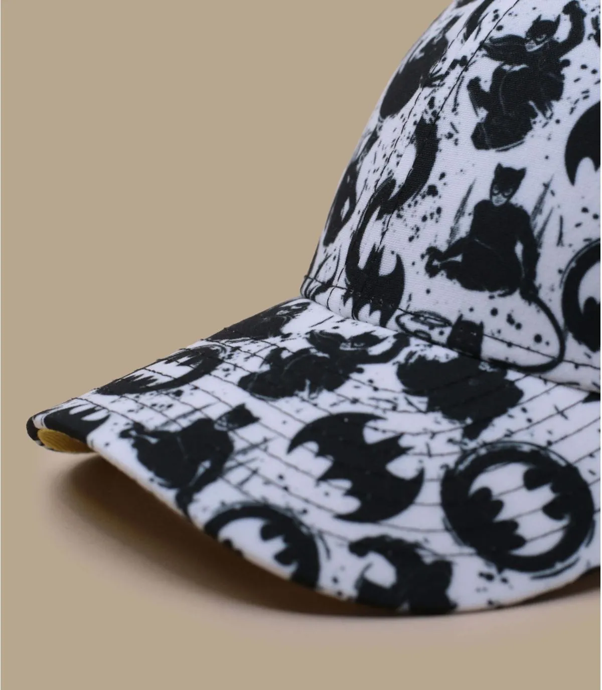 Cappello da baseball bambino batman nero bianco  Cappellini Kid Super AOP 9Forty Batman     