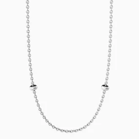 Collana kidult in acciaio con catena forzatina Alba 751232