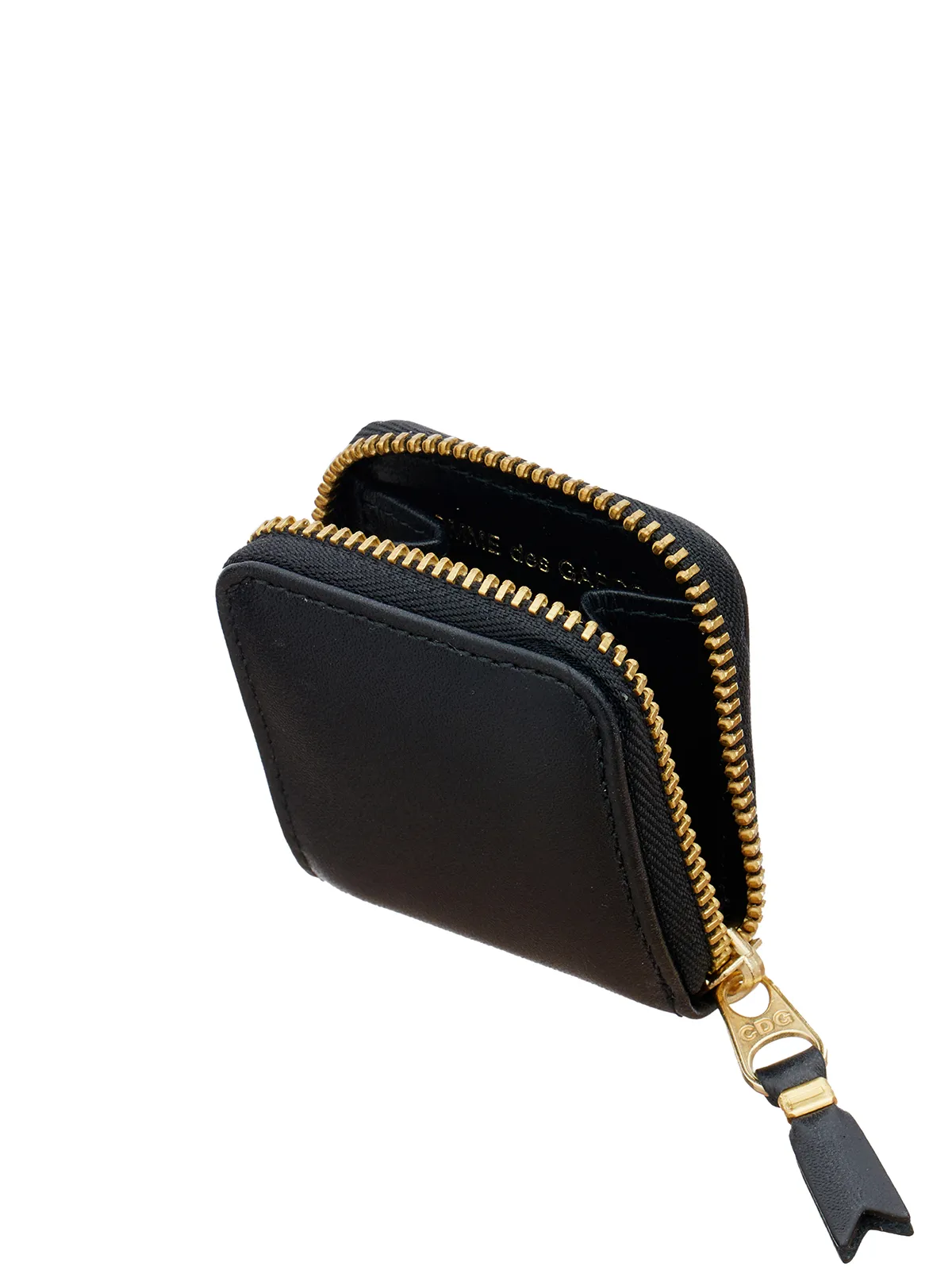 COMME DES GARCONS Wallet  PORTAMONETE IN PELLE CON ZIP 