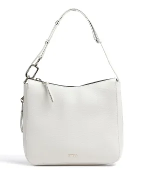  Furla Skye M Borsa hobo pelle granulata avorio  