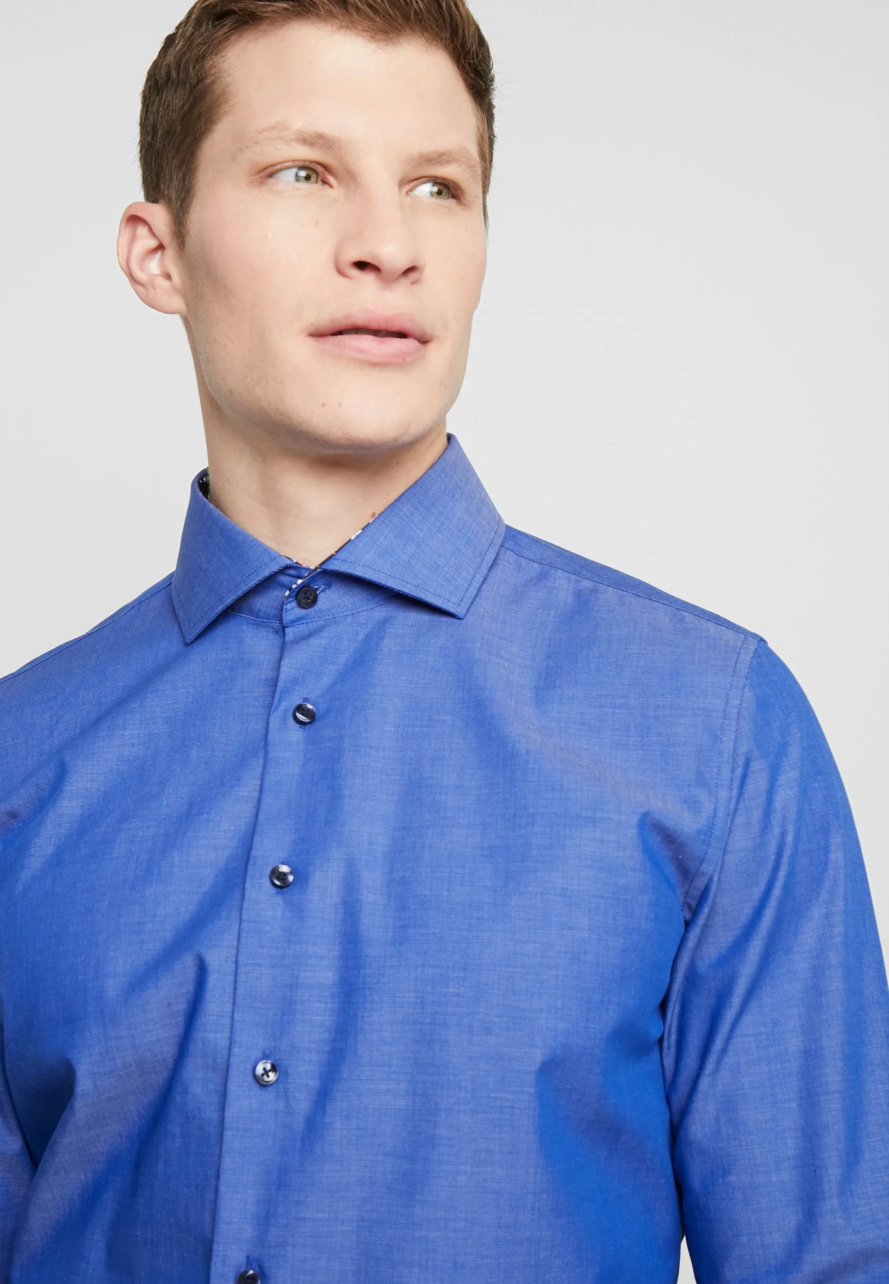 KENT SLIM FIT CONTRAST - Camicia elegante