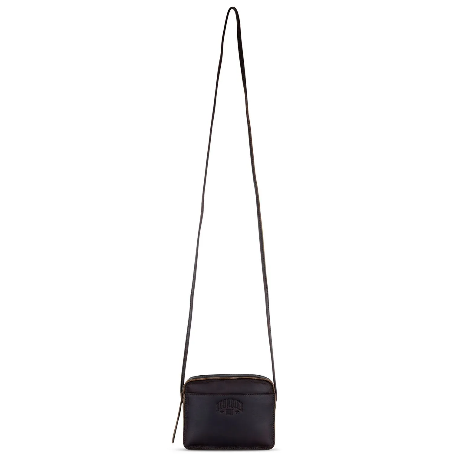Klondike 1896 Rush Allison Borsa a tracolla in pelle 17 cm