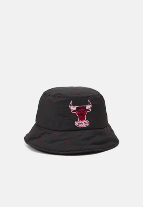 NBA CHICAGO BULLS QUILTED BUCKET HAT  - Cappello