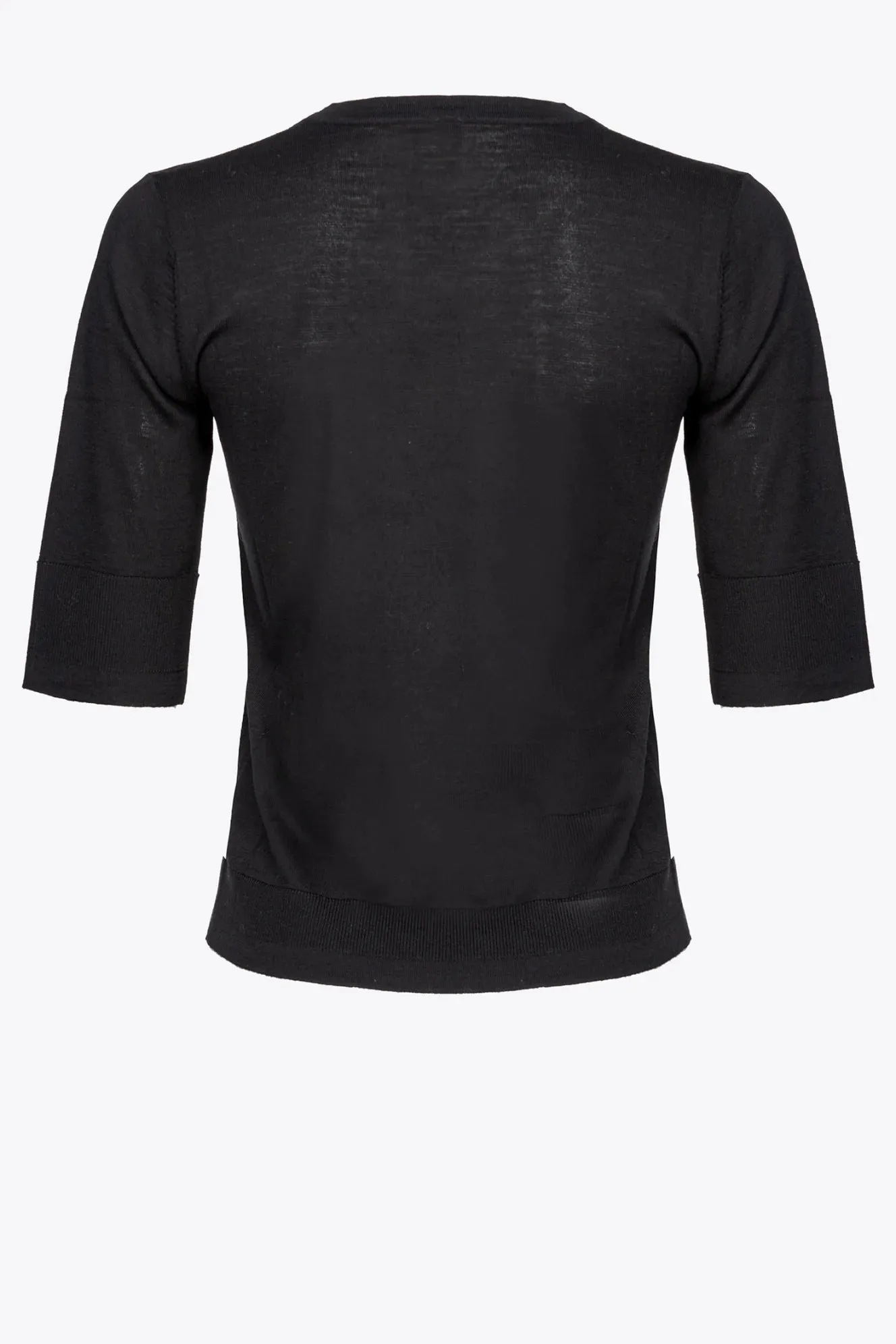 T-shirt with three-quarter sleeves Pinko / Black