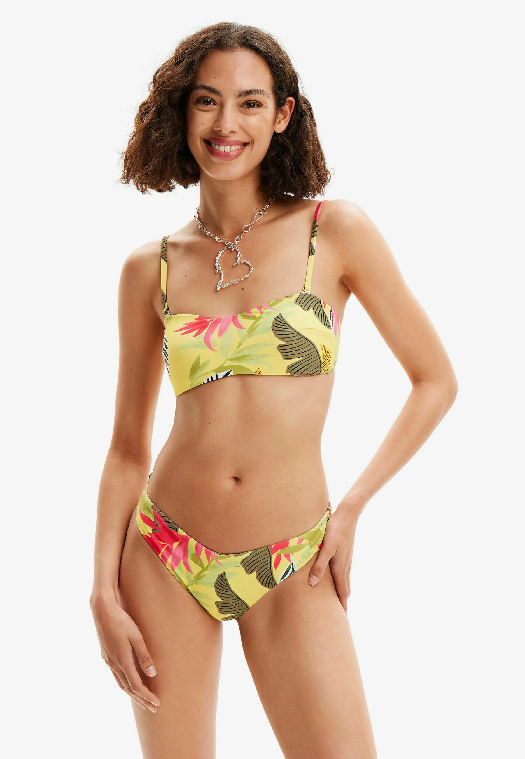 TROPICAL BANDEAU - Bikini pezzo sopra